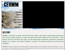 Tablet Screenshot of cehmm.org